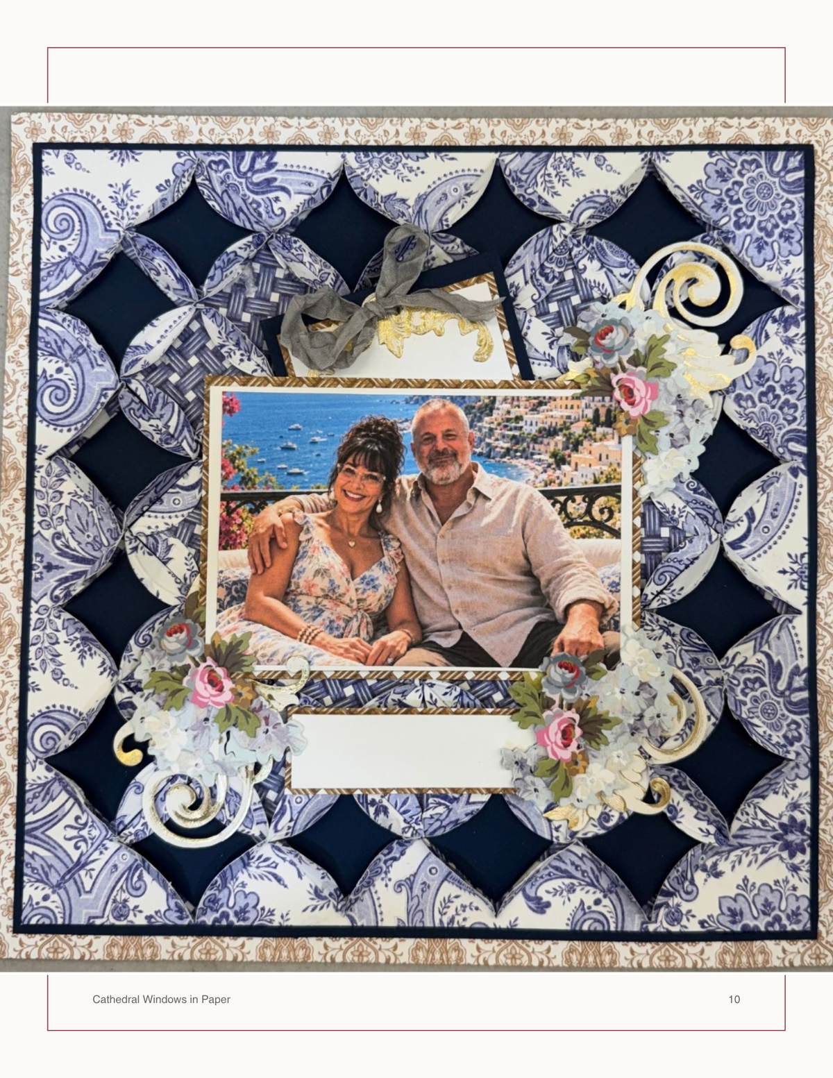 Cathedral Window Scrapbook Workbook and Video Class