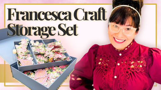 Craft Room Coffee Chat, Francesca Craft Storage and Creating Calm