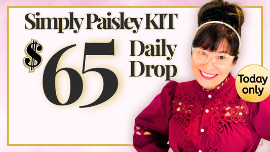 Simply Paisley, A Daily Drop That Plays Beautifully with Jasmine