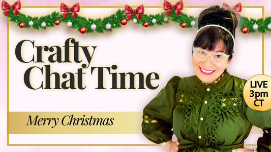 Crafty Chat Time, Merry Christmas, Gratitude, Cards, and New Year Planning