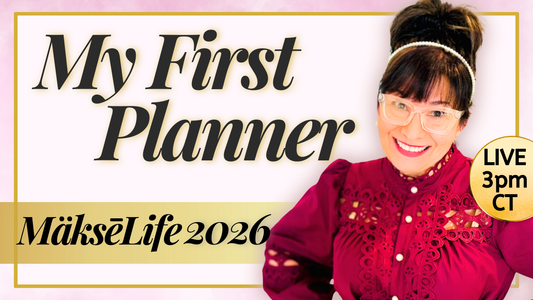 My First Planner, Planning 2026 Starts Now, MakseLife Unboxing