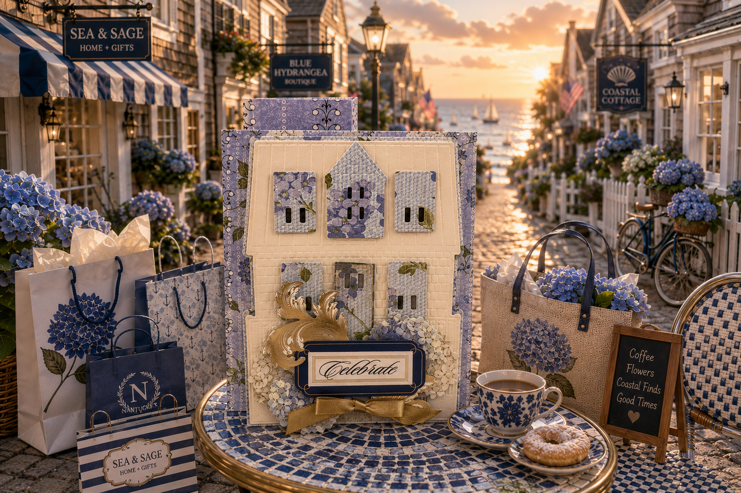 Summer House Escape Scrapbook & Card Workshop Featuring the TWO Anna Griffin® Summer House & Madison Collections