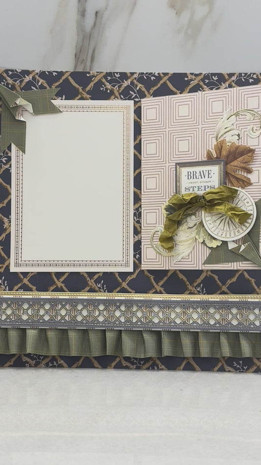 Welcome Home Jack LIVE ZOOM Paper Craft Class Featuring the Anna Griffin Jack Collection Scrapbook and Cards